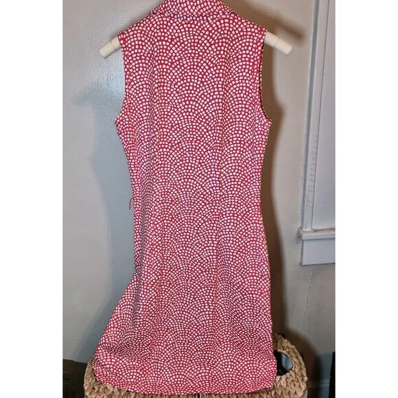 J McLaughlin Women's Coral Sleeveless Dress Sz XS READ* - Picture 3 of 7